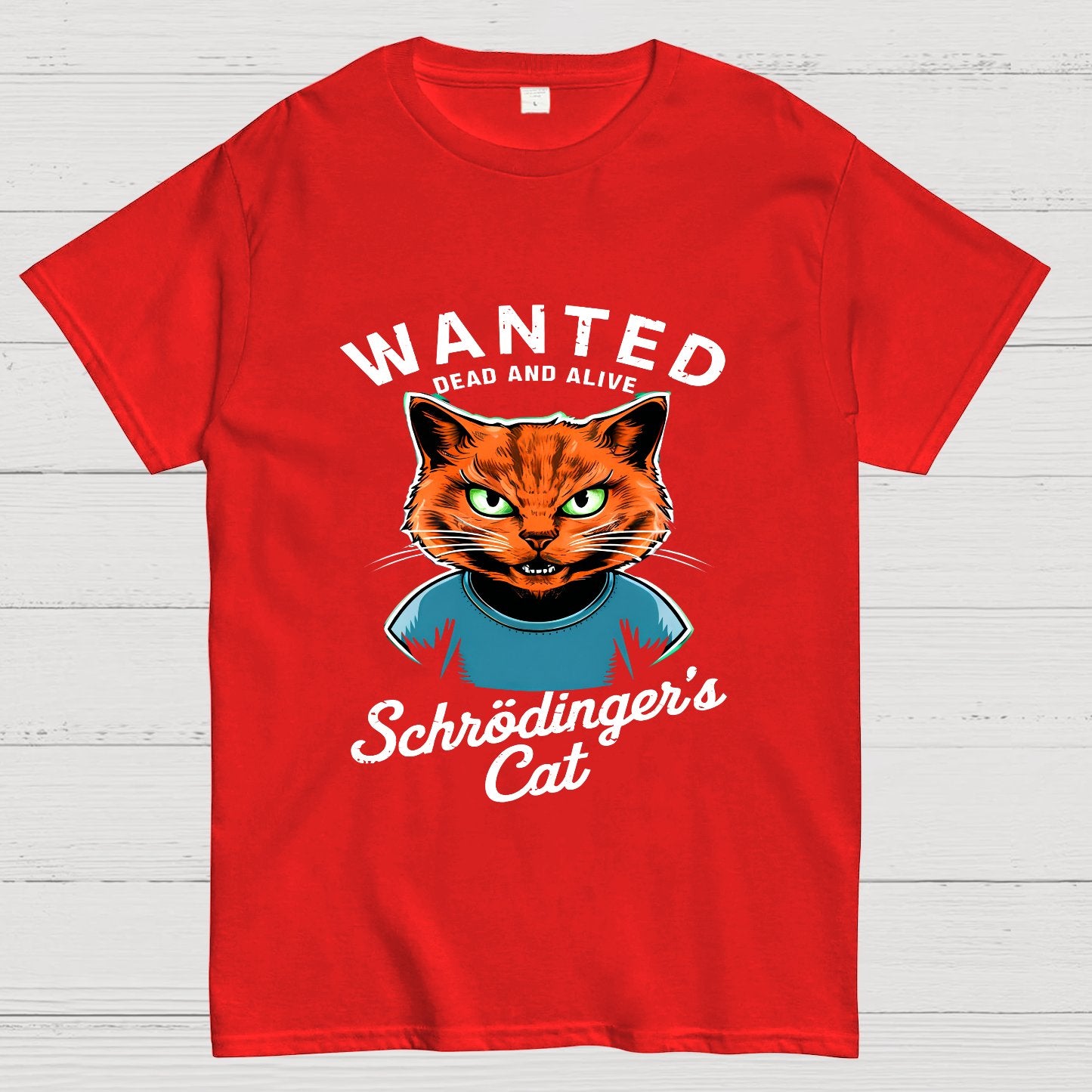 Schrödinger's Cat Is Dead or Alive Geeky T-Shirt
