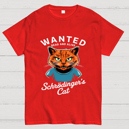 Schrödinger's Cat Is Dead or Alive Geeky T-Shirt
