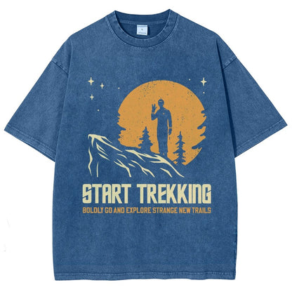Start Exploring Vintage Distressed T-shirt