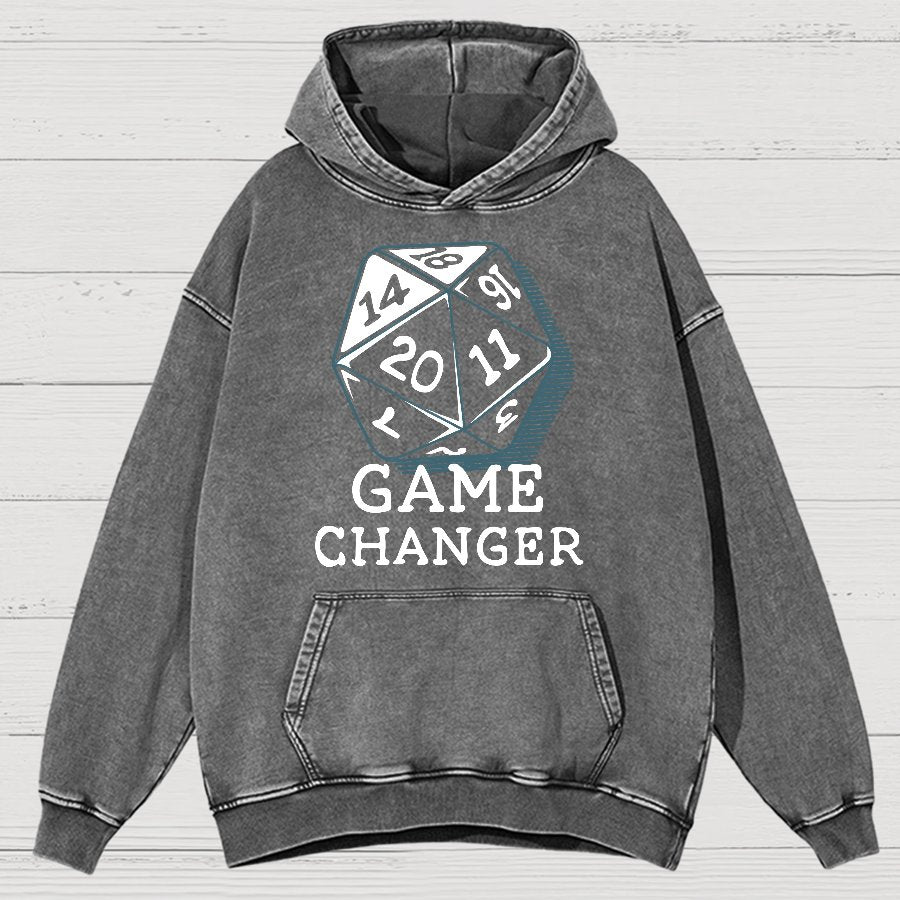 Game Changer Vintage Distressed Hoodie