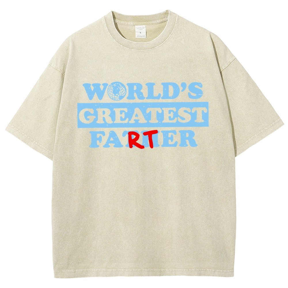 Father's Day Farter Vintage Distressed T-shirt