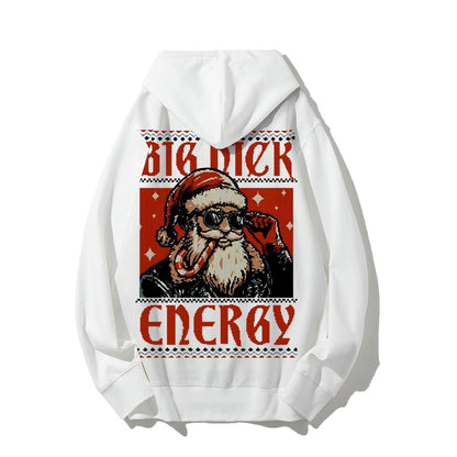Big Nick Energy Printed Back Unisex Cotton Hoodie