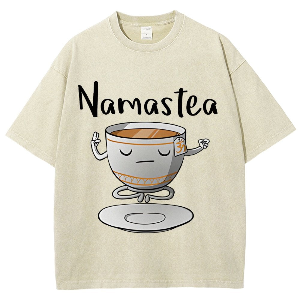 Namastea Vintage Distressed T-shirt