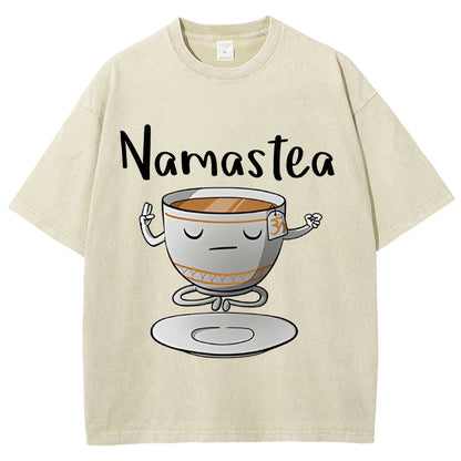 Namastea Vintage Distressed T-shirt