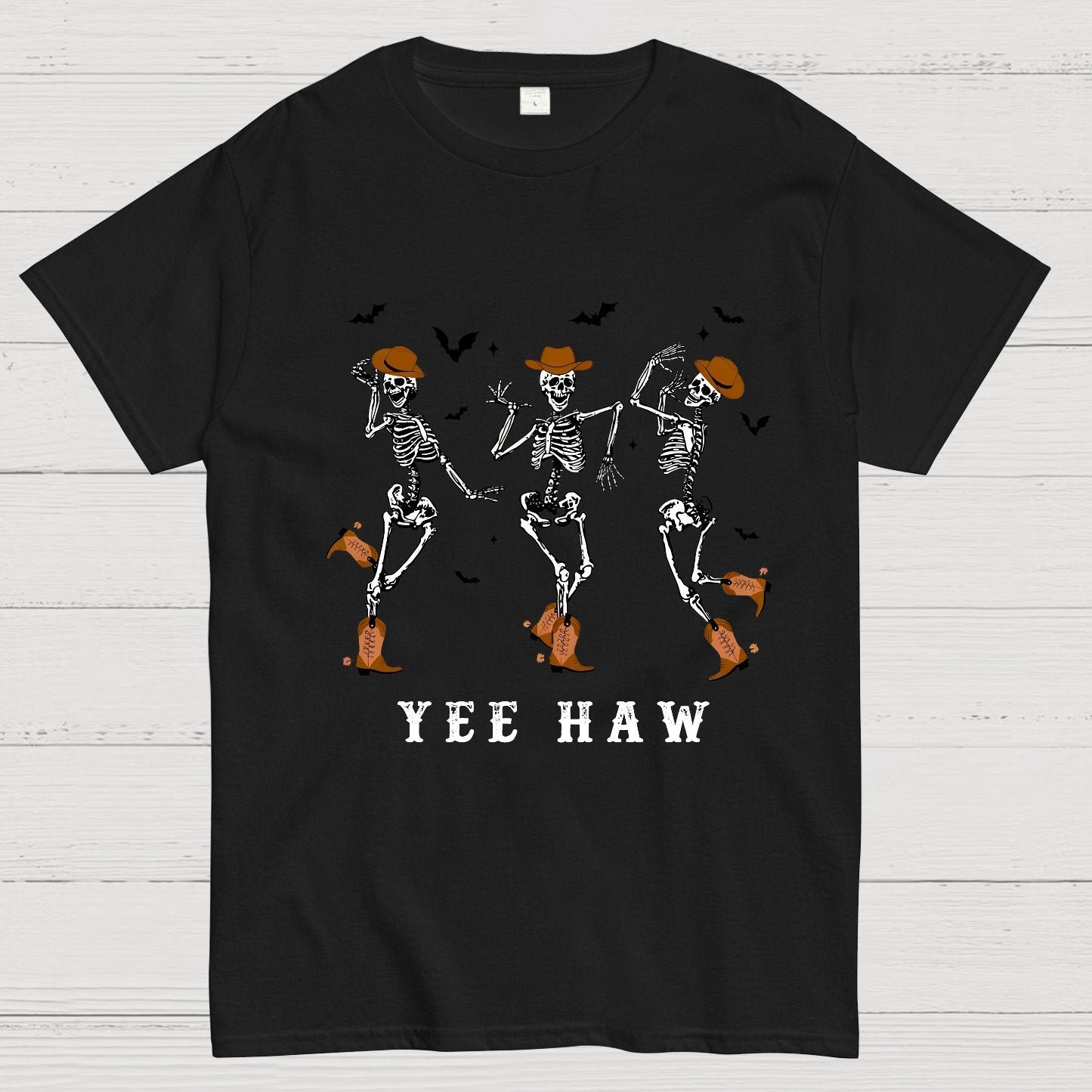 Dancing Skeleton Halloween Geeky T-Shirt
