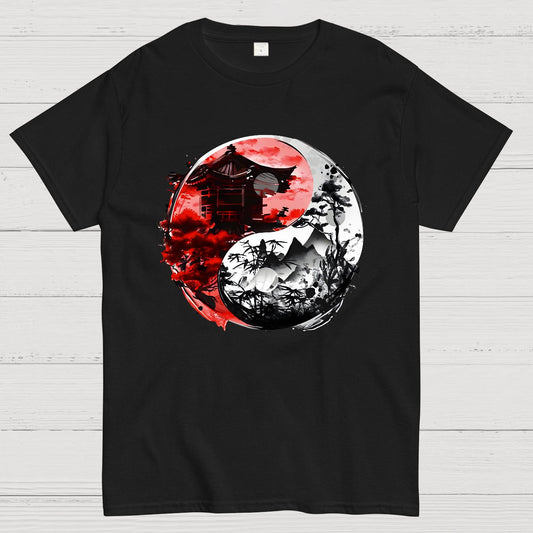 Temple Yin yang Geek T-Shirt