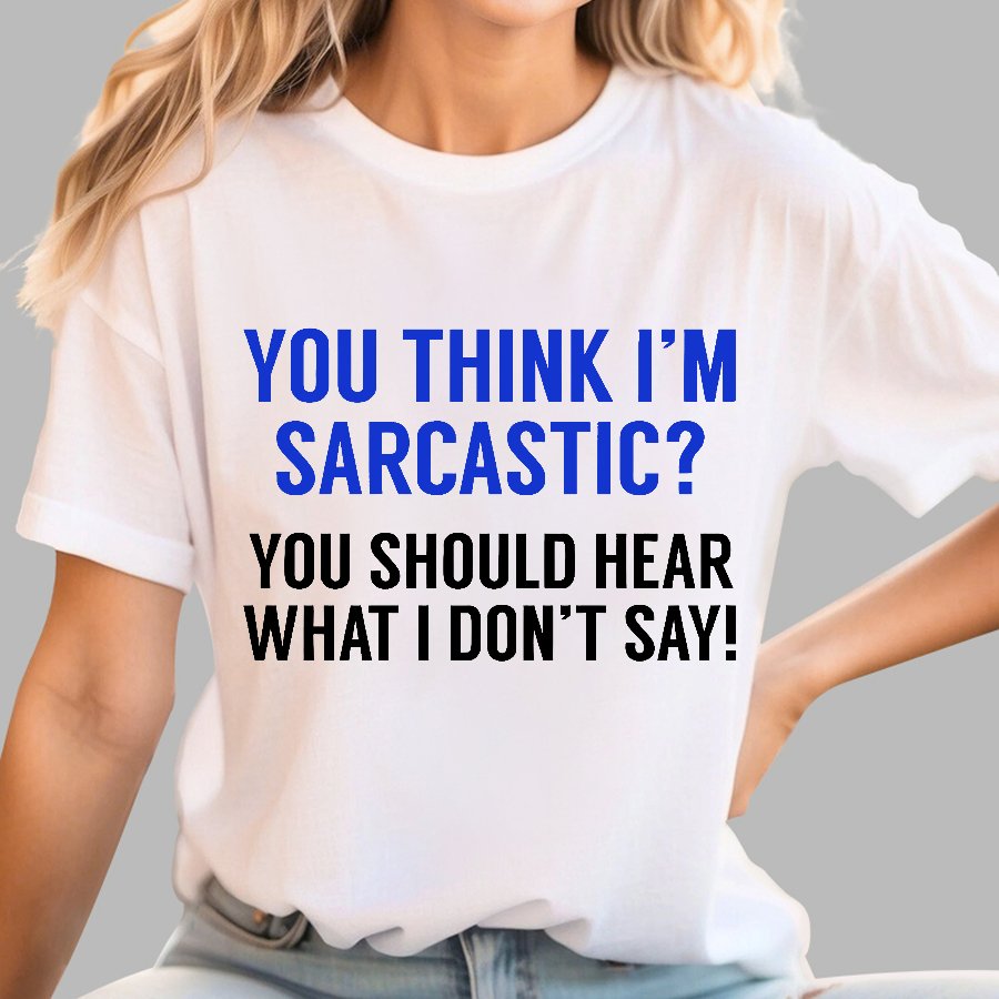 Sarcastic ？Geek T-Shirt