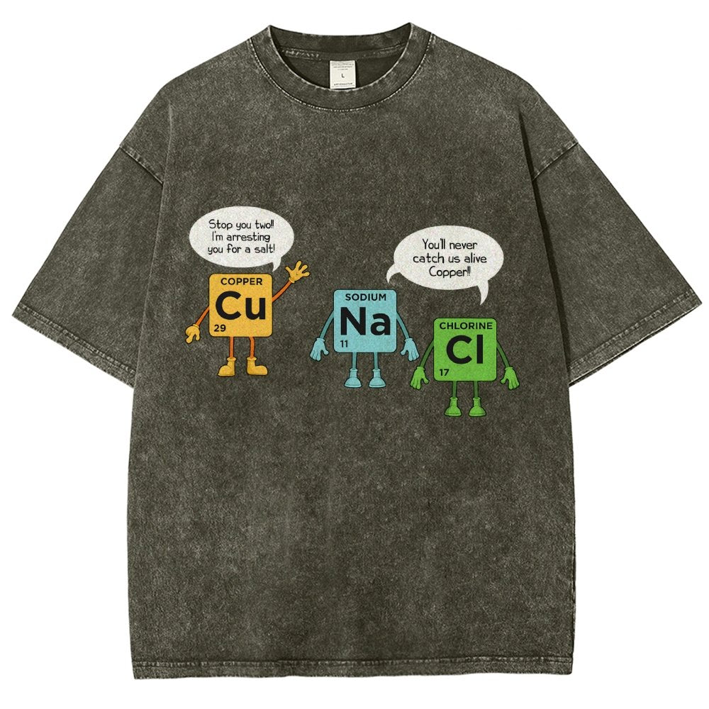 Science Funny Scientist Nerd Geeks Vintage Distressed T-shirt