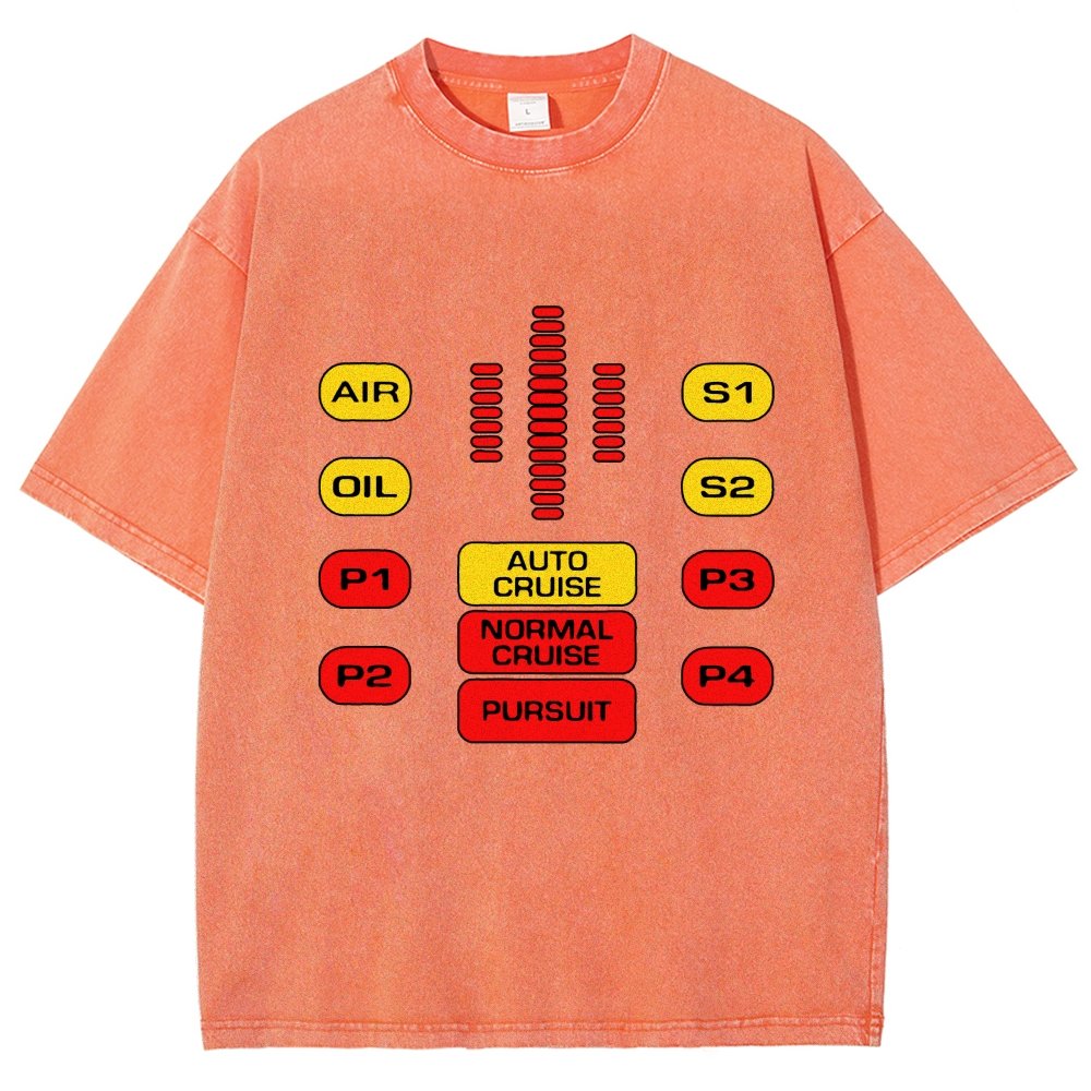 Kit Dashboard Supercar Vintage Distressed T-shirt