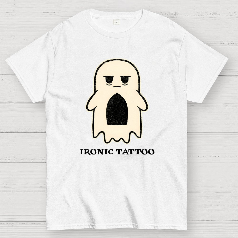 Ironic Tattoo Geek T-Shirt