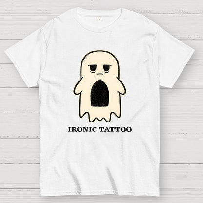 Ironic Tattoo Geek T-Shirt