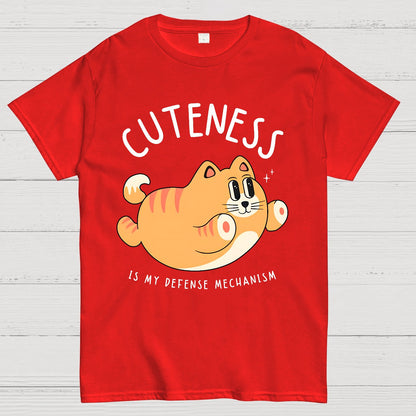 Cuteness is My Defense Mechanism Geek T-Shirt