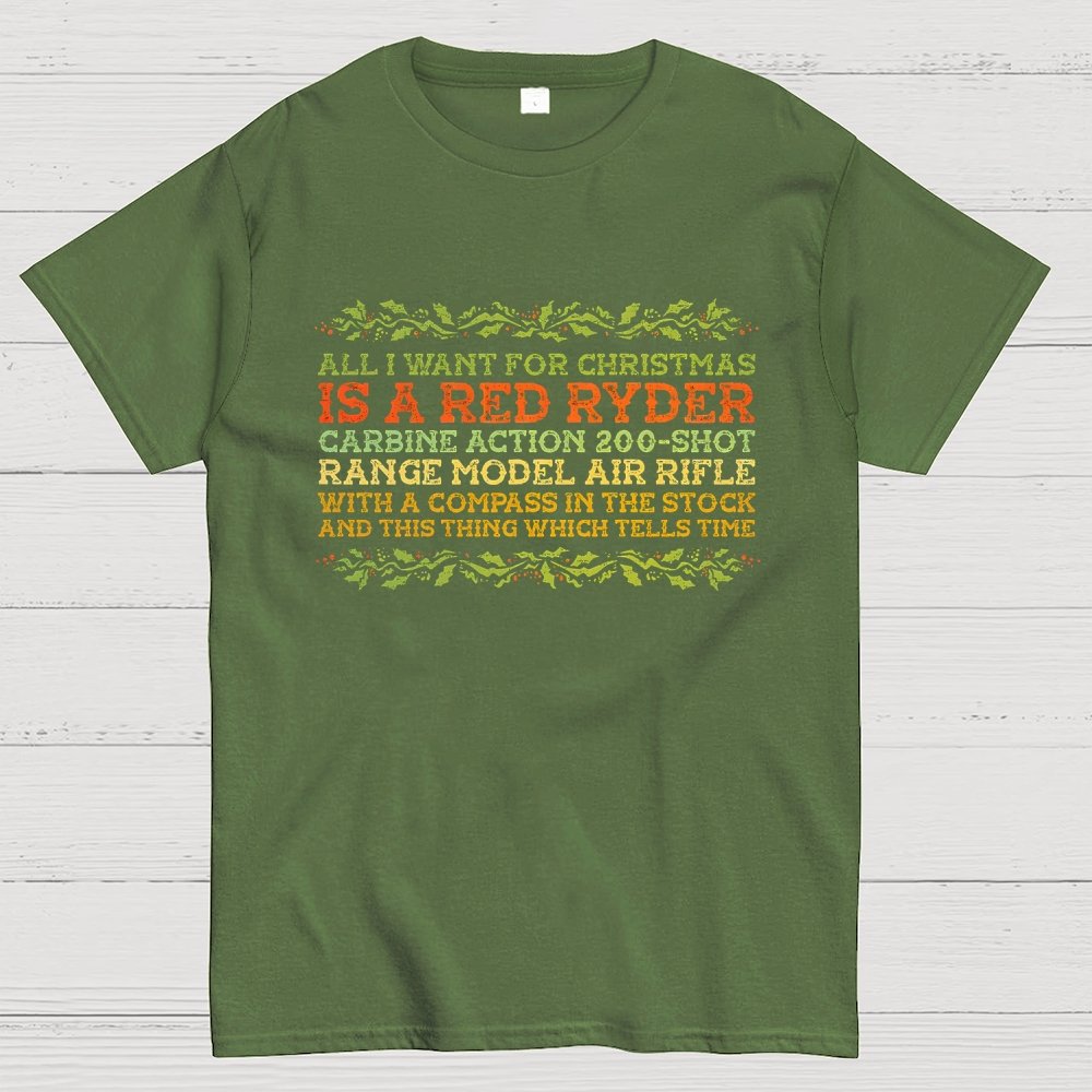 All I Want For Christmas Geek T-Shirt