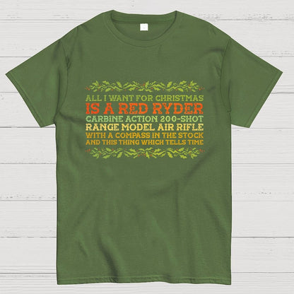 All I Want For Christmas Geek T-Shirt