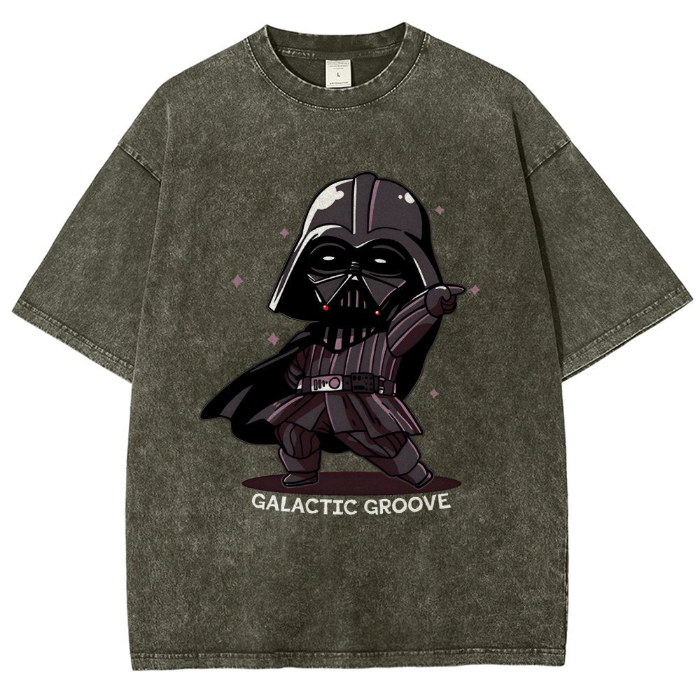 Galactic Groove Vintage Distressed T-shirt