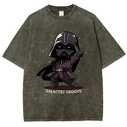 Galactic Groove Vintage Distressed T-shirt