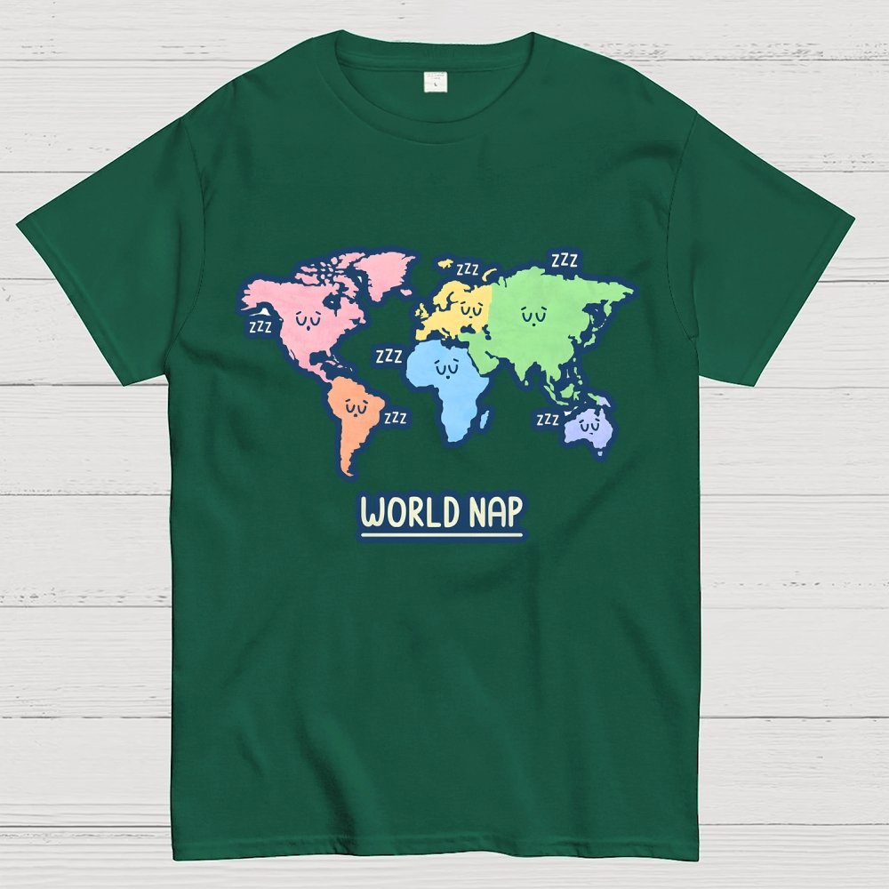 World Nap Unisex Geek T-Shirt