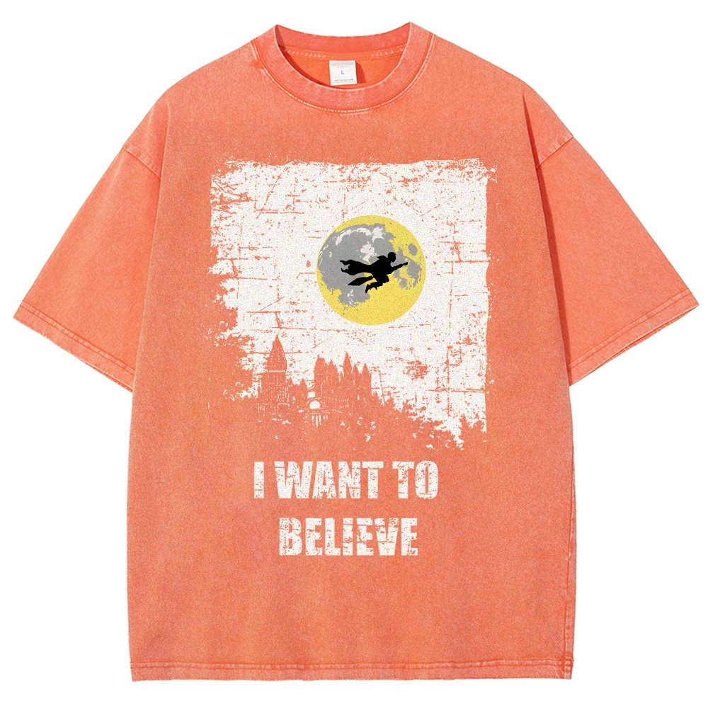 Believe Vintage Distressed T-shirt