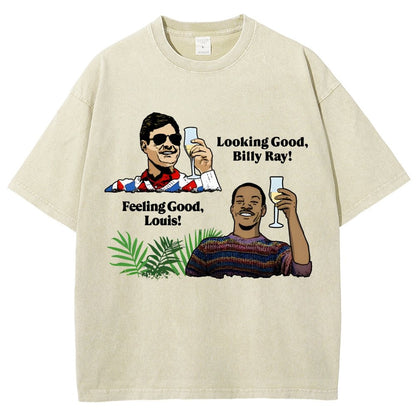 Looking Good Billy Ray! Feeling Good Louis! Vintage Distressed T-shirt