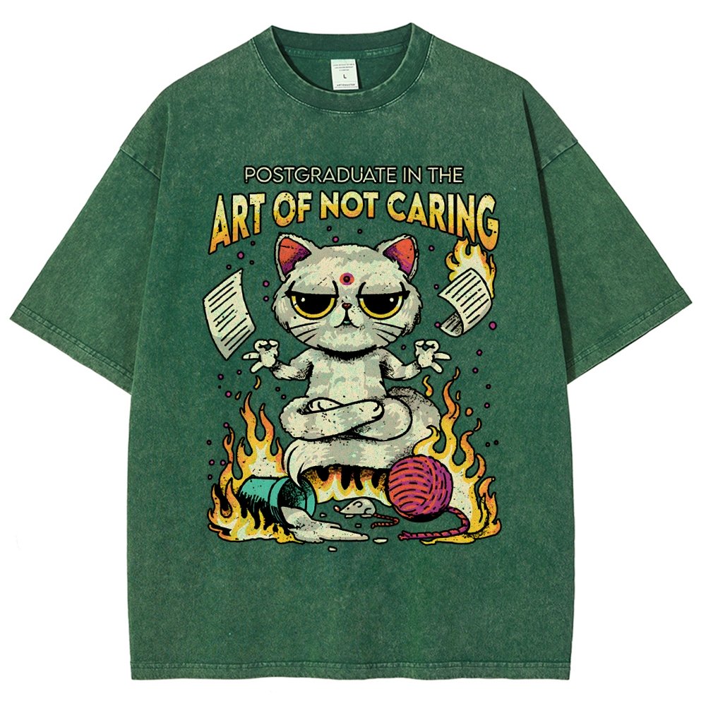 Art of Letting Go Vintage Distressed T-shirt