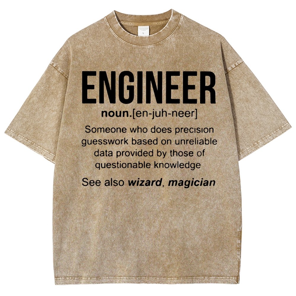 Engineer Vintage Distressed T-shirt