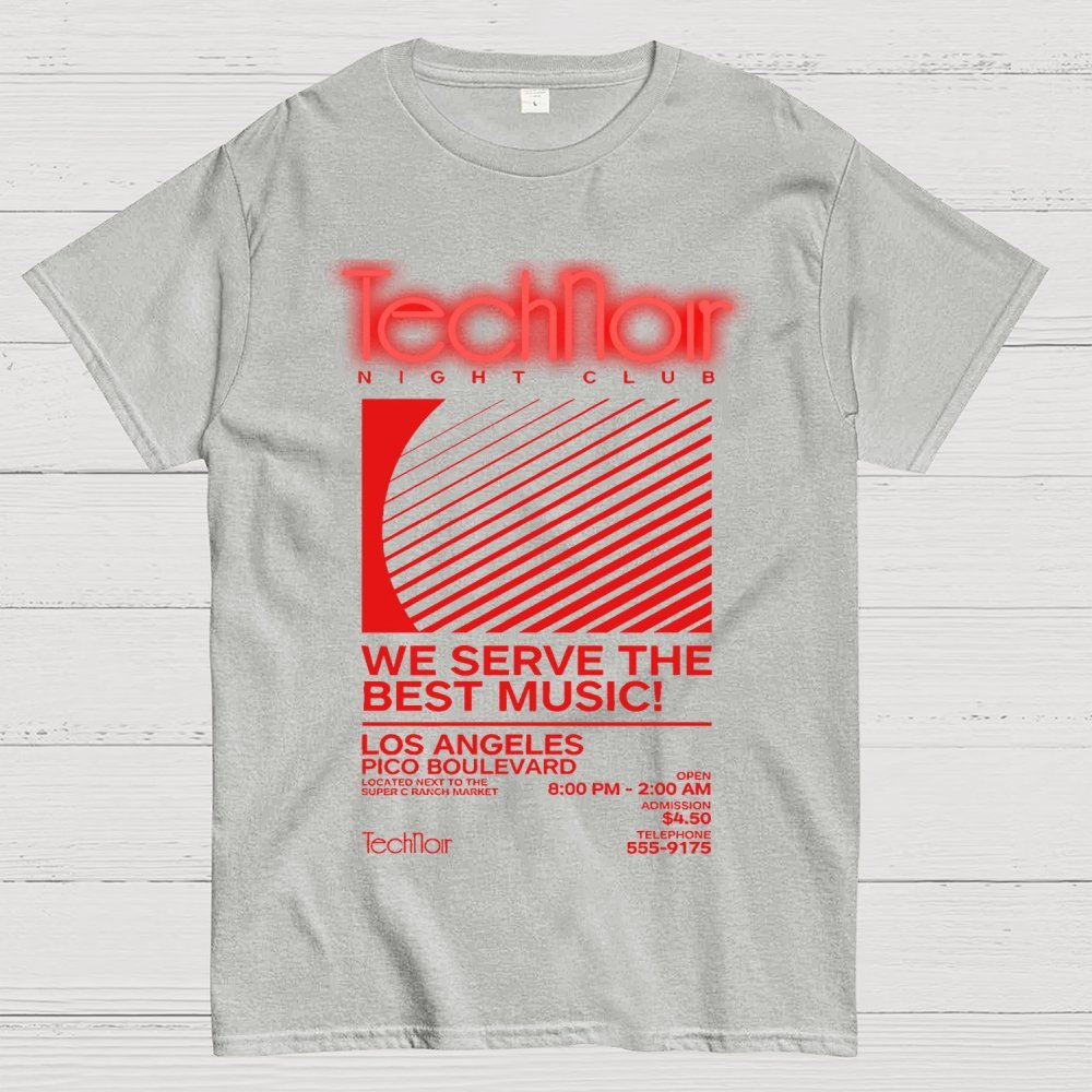 Technoir NIGHTCLUB Unisex Geek T-Shirt