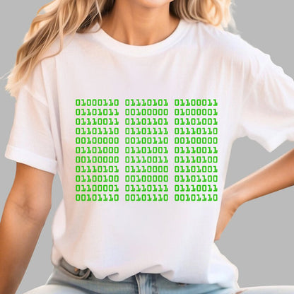 Binary Protest Geek T-Shirt