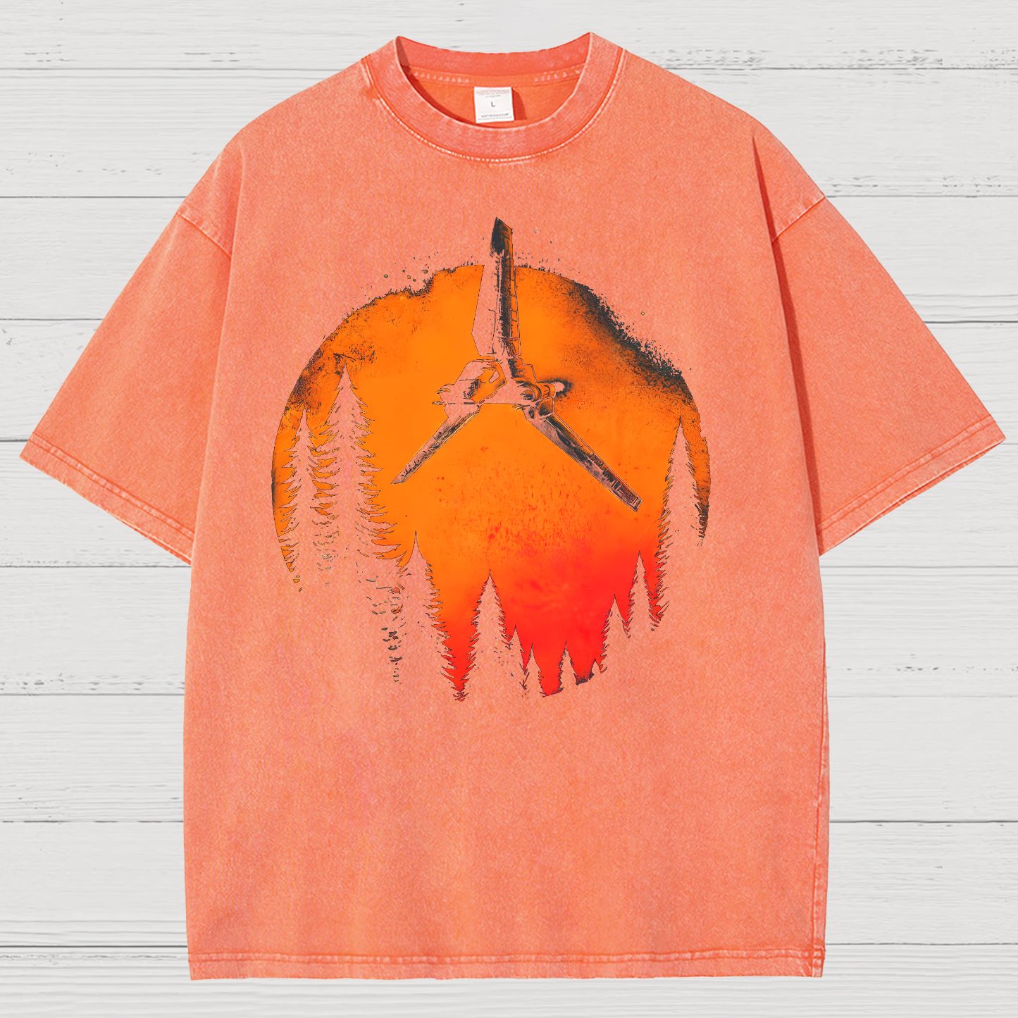Unidentified Flying Vehicle Vintage Distressed T-shirt