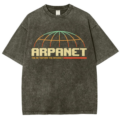 Retro Network Vintage Distressed T-shirt