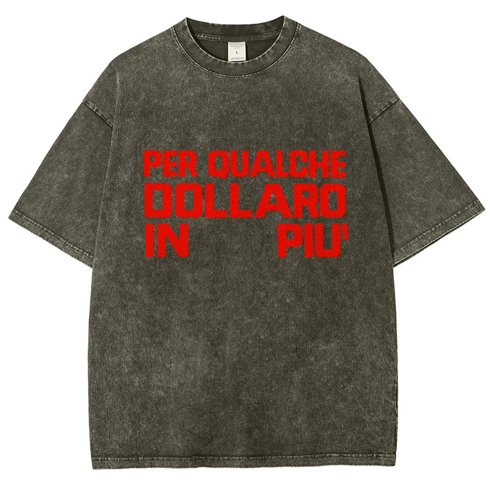 For A Few Dollars More Vintage Distressed T-shirt