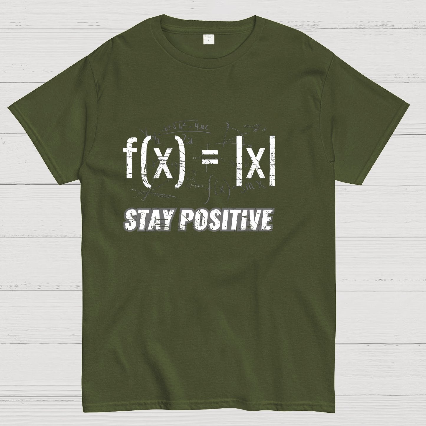 Stay Positive Avoid Negativity Geeky T-Shirt