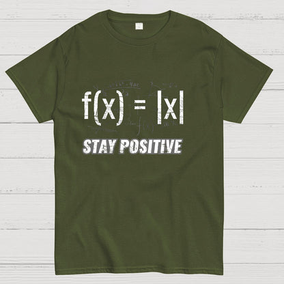 Stay Positive Avoid Negativity Geeky T-Shirt