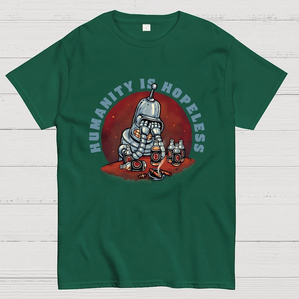 Humanity Is Hopeless Geek T-Shirt