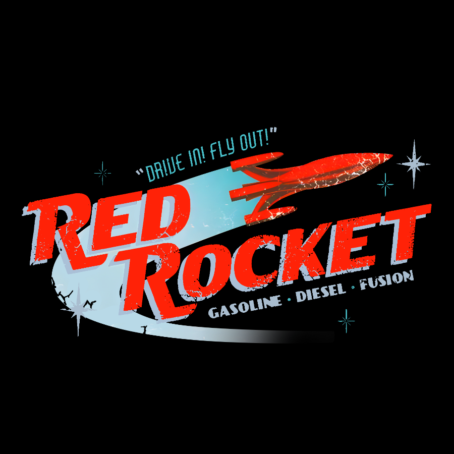 Red Rocket Geek T-Shirt