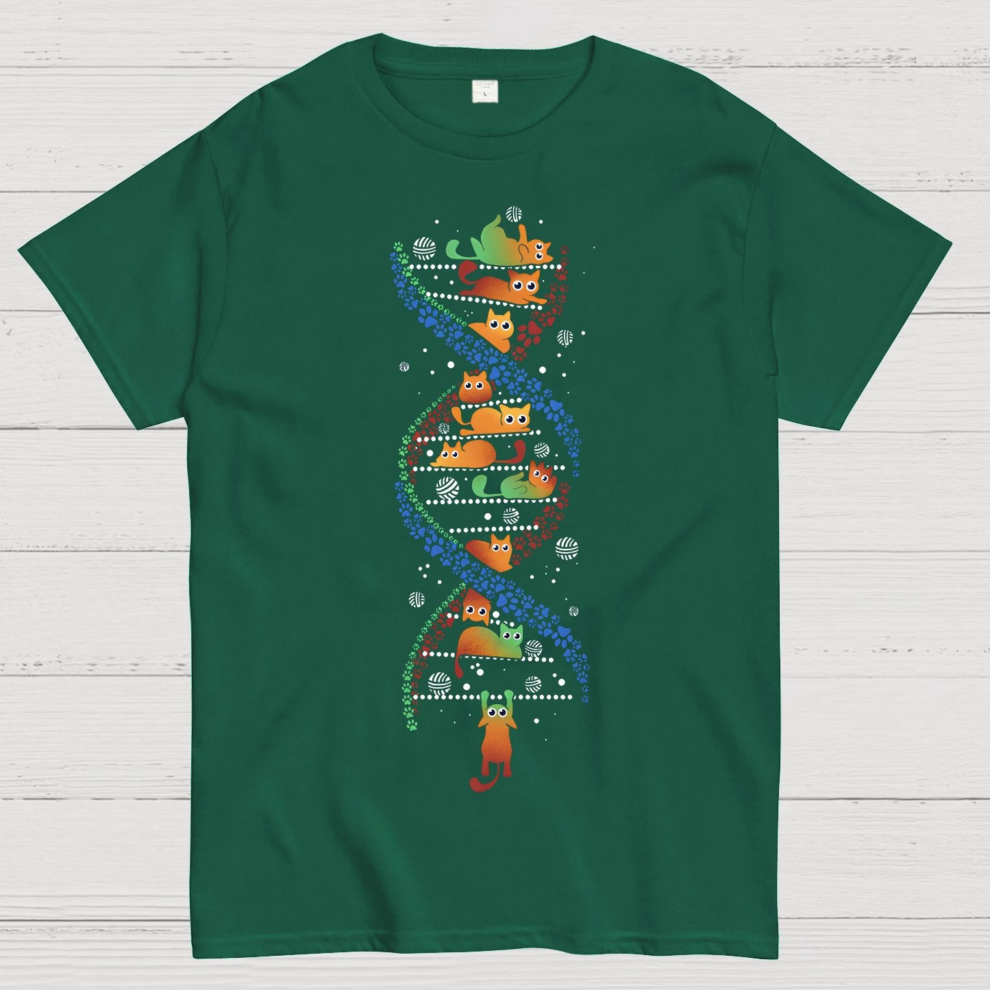 CATS DNA Geeky T-Shirt