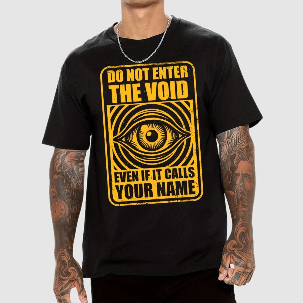 Horror Signs Call Void Geek T-Shirt