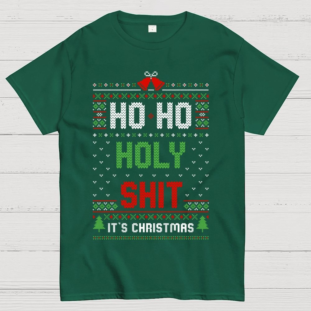Ho Ho Holy Shit It's Christmas Geek T-Shirt