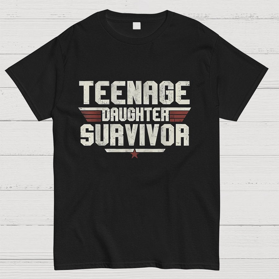 Teenage Daughter Survivor Vintage Geeky T-Shirt
