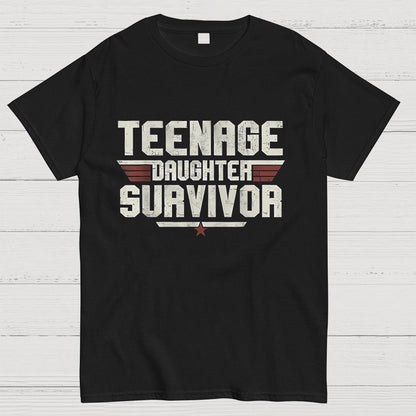 Teenage Daughter Survivor Vintage Geeky T-Shirt