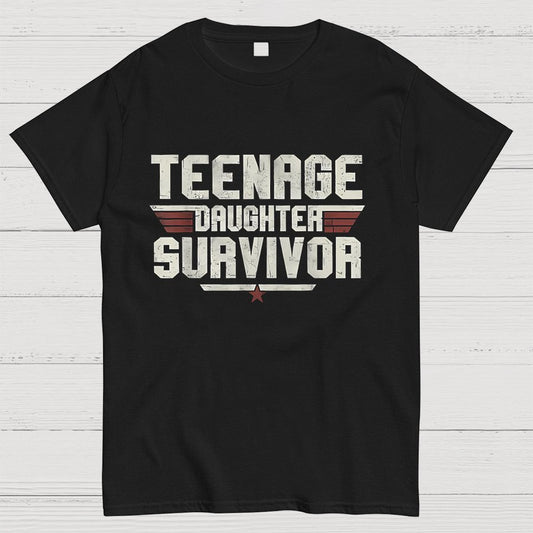 Teenage Daughter Survivor Vintage Geeky T-Shirt