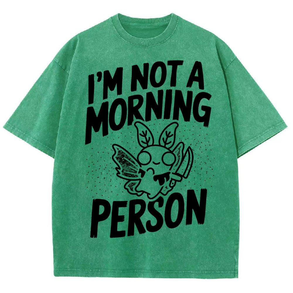 Not a Morning Bug Vintage Distressed T-shirt