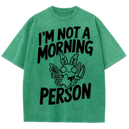 Not a Morning Bug Vintage Distressed T-shirt