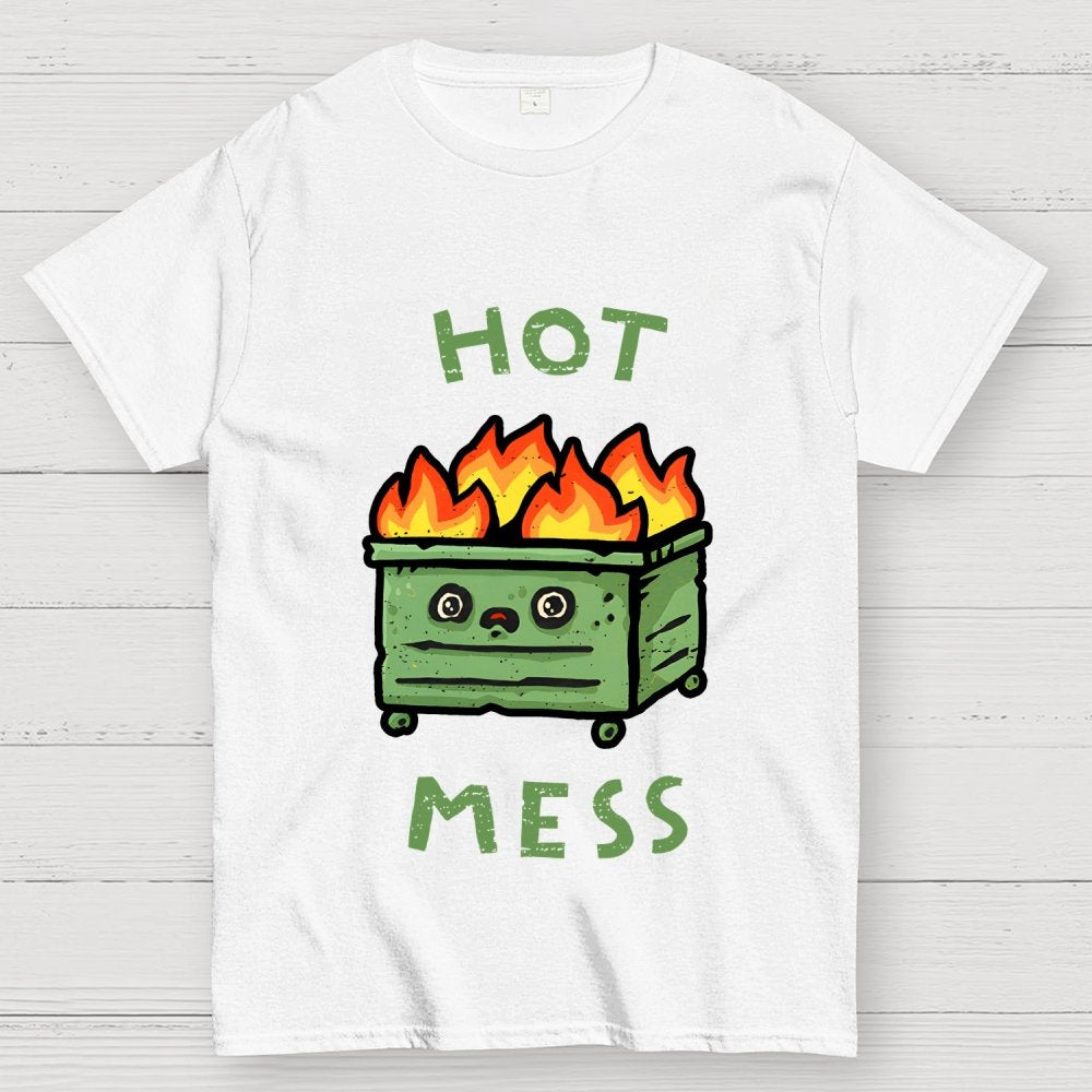 Hot Mess Unisex Geek T-Shirt