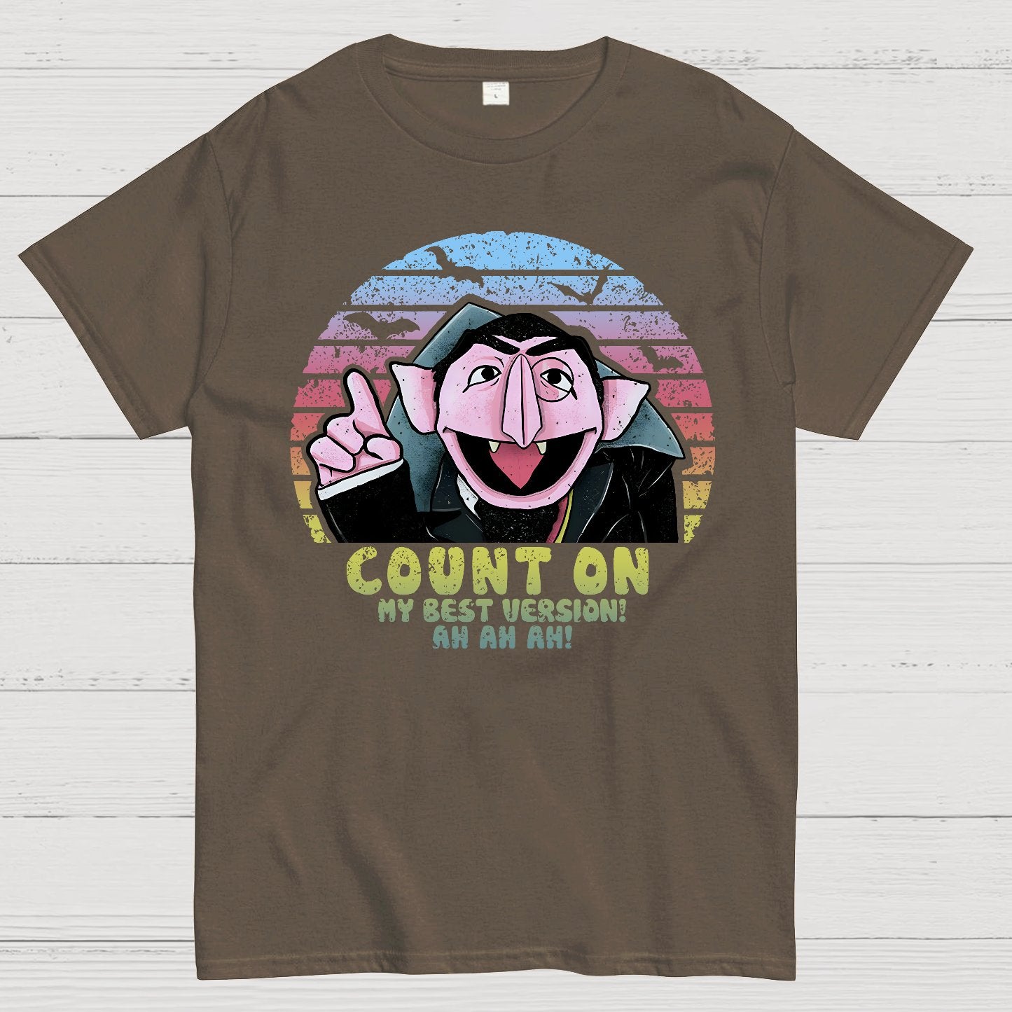 Count on My Best Version Geek T-Shirt