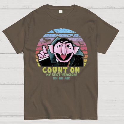 Count on My Best Version Geek T-Shirt