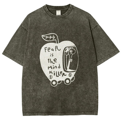 Fear Is The Mind Killer Vintage Distressed T-shirt