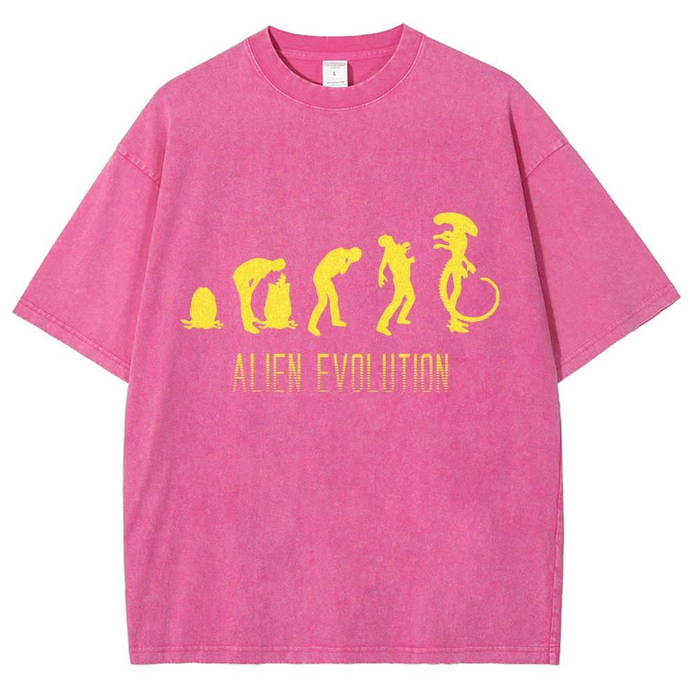 Mystery Creature Evolution Vintage Distressed T-shirt