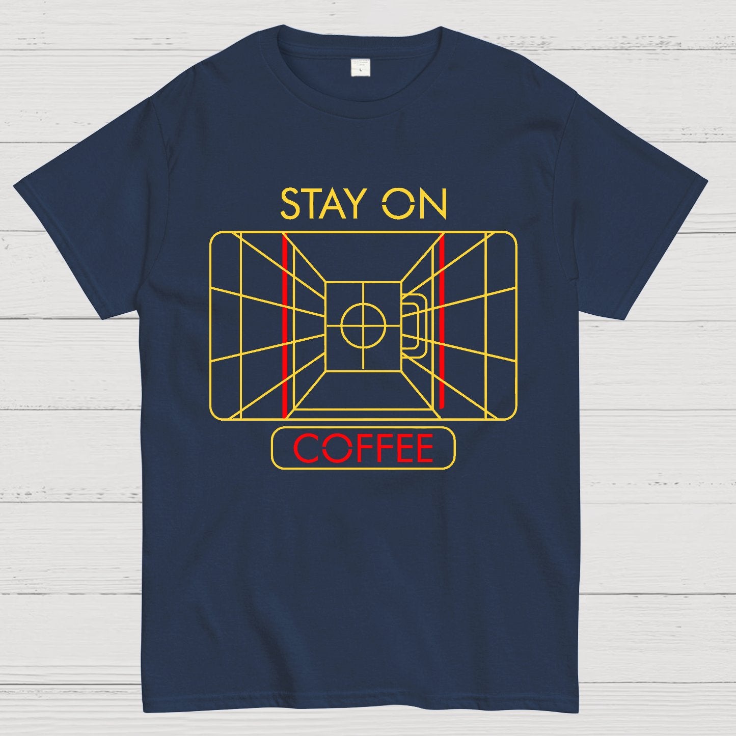 Stay On Coffee Geek T-Shirt
