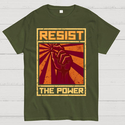 Resist the Power Geek T-Shirt