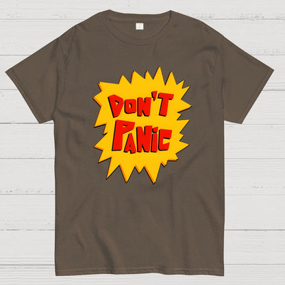 Don't Panic！Geek T-Shirt
